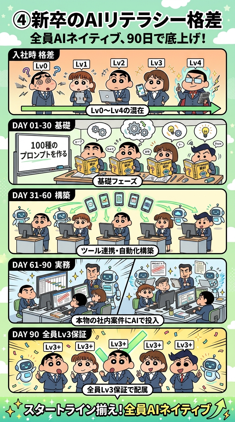 90日ブートキャンプで全員AIネイティブ化